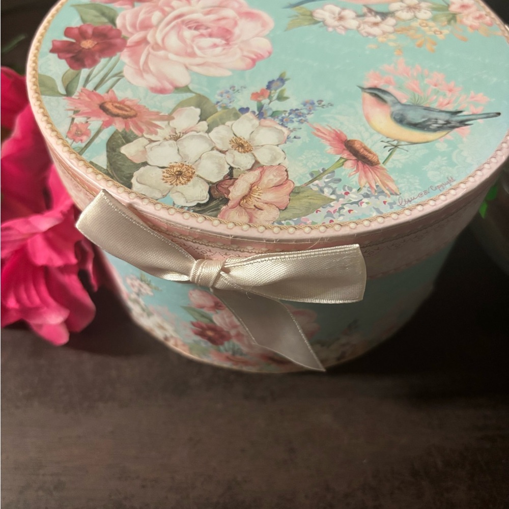 Floral Bird Teacup and Saucer Set - Picture 5 of 6